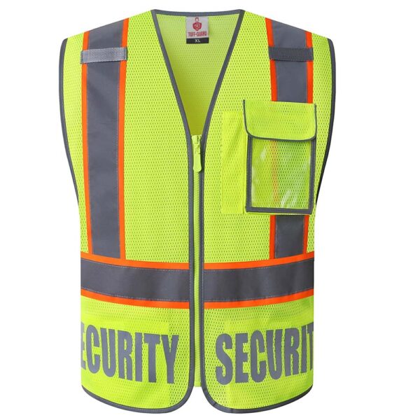 Security Safety Green Vest – Security ID